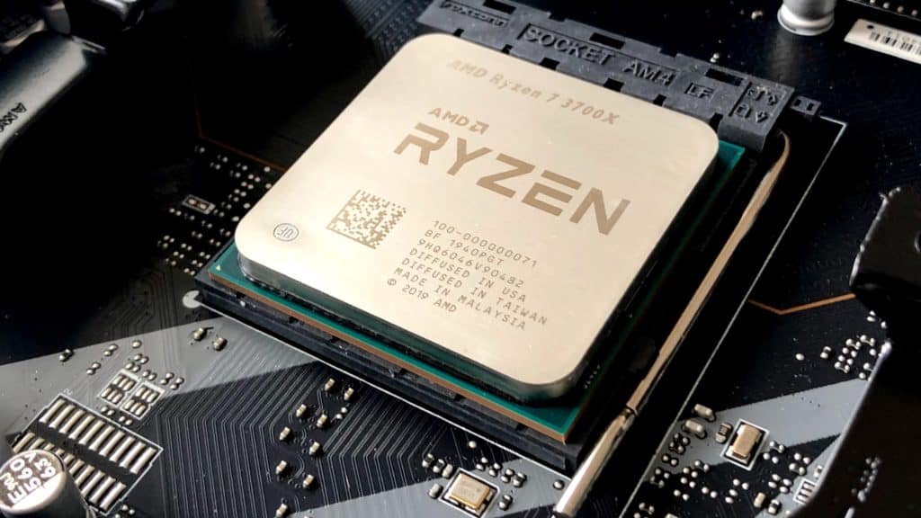 Een AMD Ryzen 7 processor