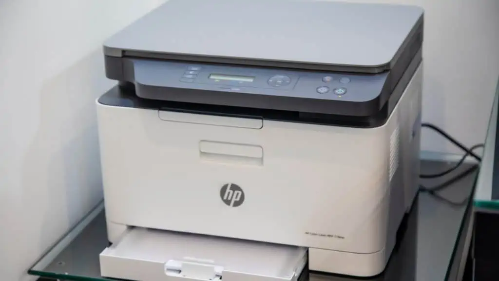 Een laserprinter van HP