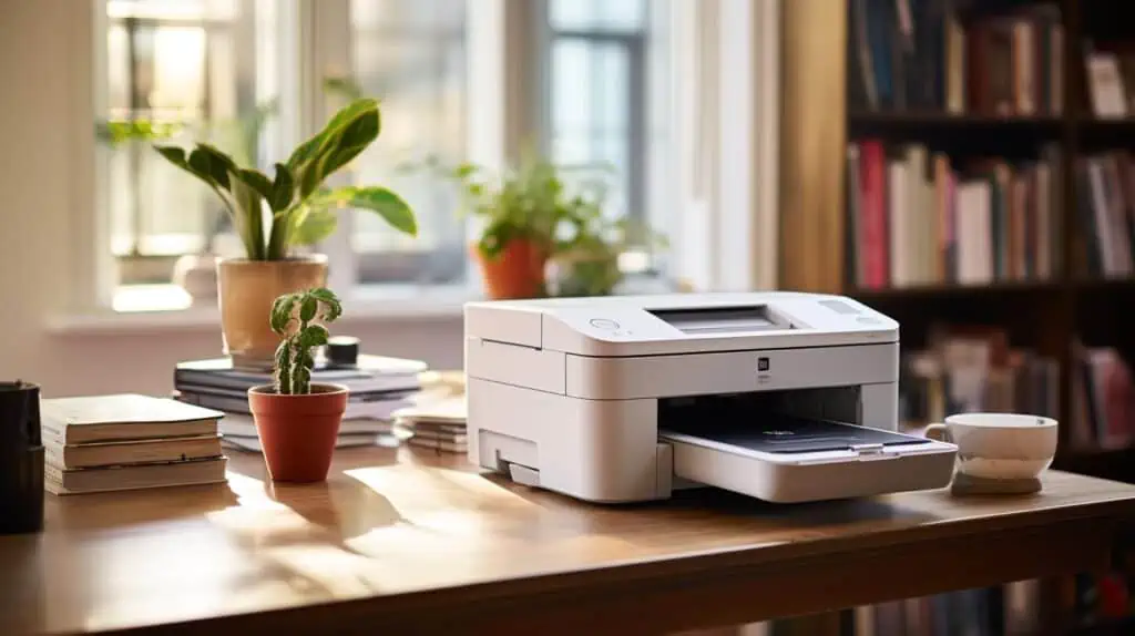 Printer in een kantoor